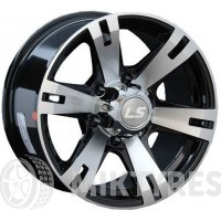 LS Wheels LS182 8x17 6x139.7 ET 38 Dia 67.1 (Silver)